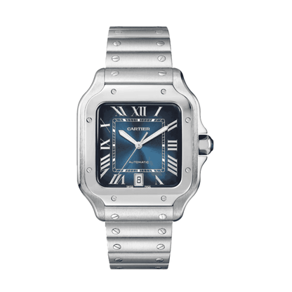 Montre Homme - Cart Santos Bleu - VELVERA