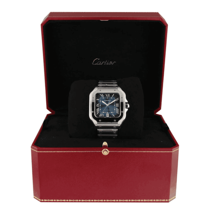 Montre Homme - Cart Santos Bleu - VELVERA