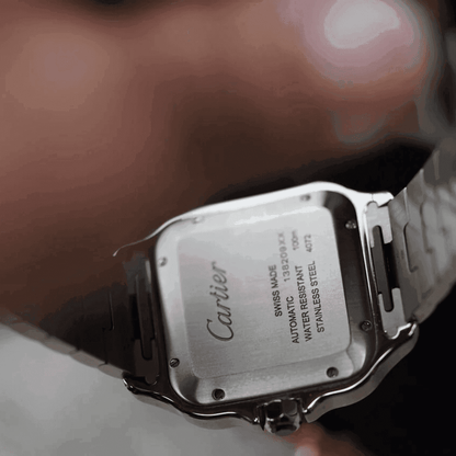 Montre Homme - Cart Santos Noir - VELVERA