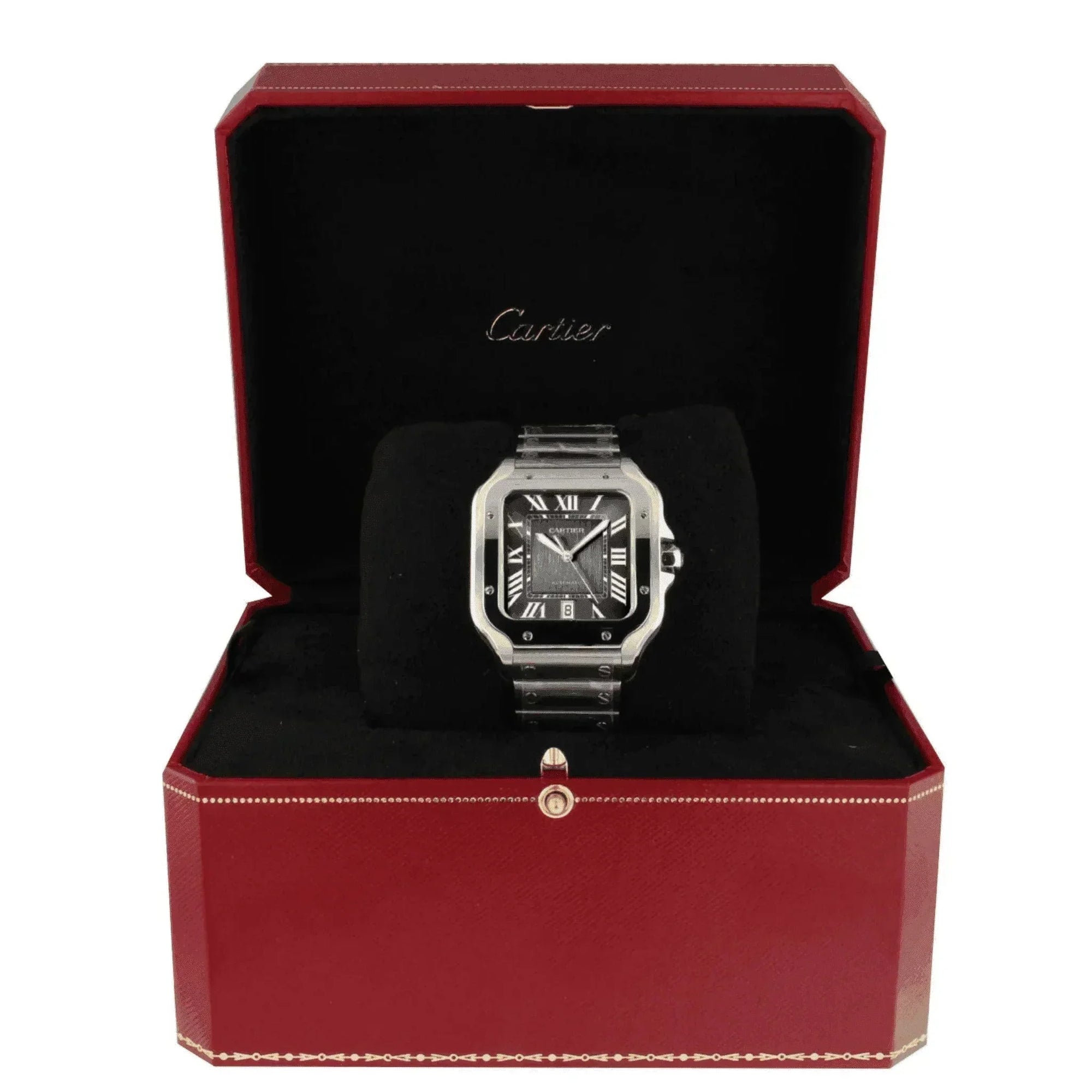 Montre Homme - Cart Santos Noir - VELVERA