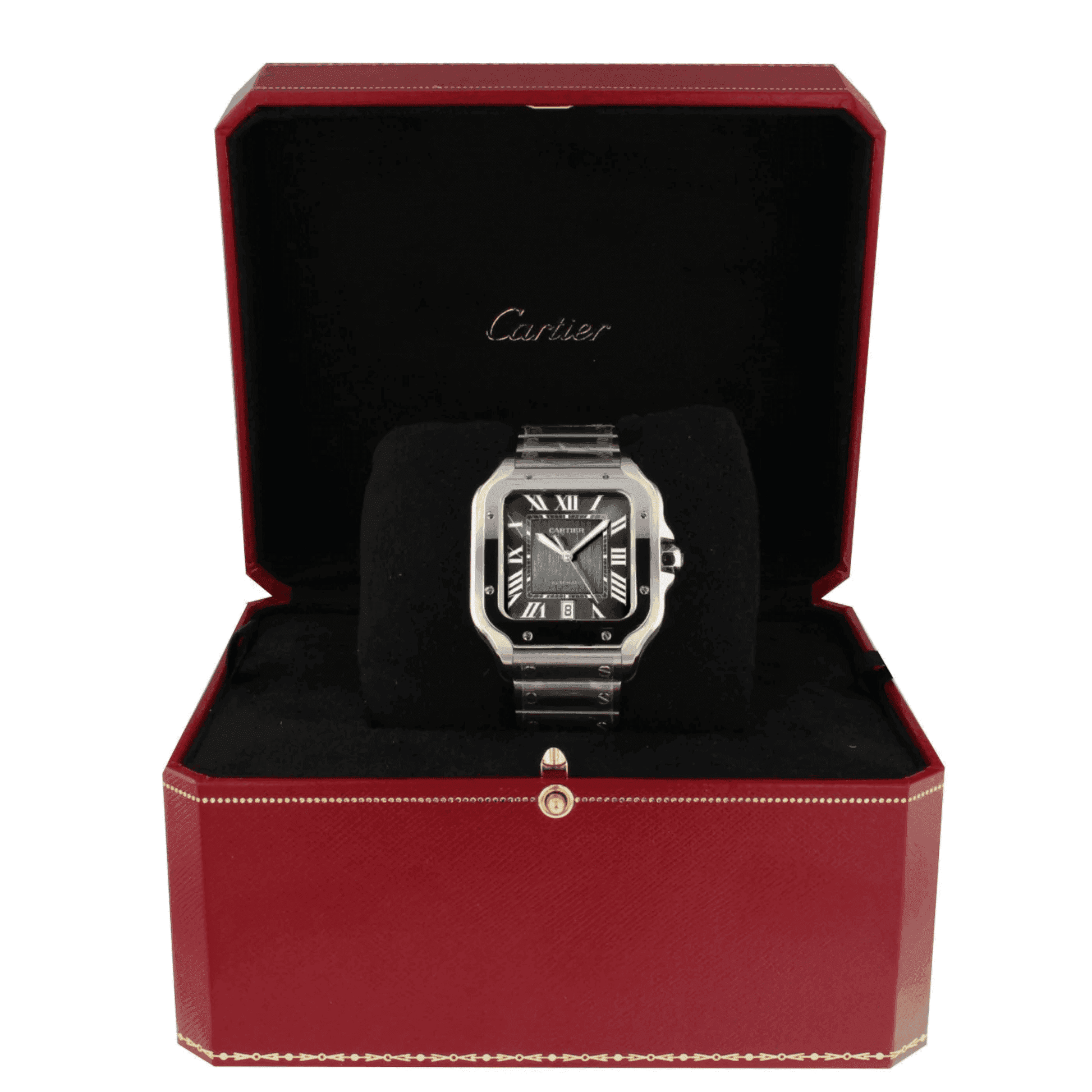 Montre Homme - Cart Santos Noir - VELVERA