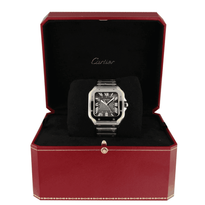 Montre Homme - Cart Santos Noir - VELVERA