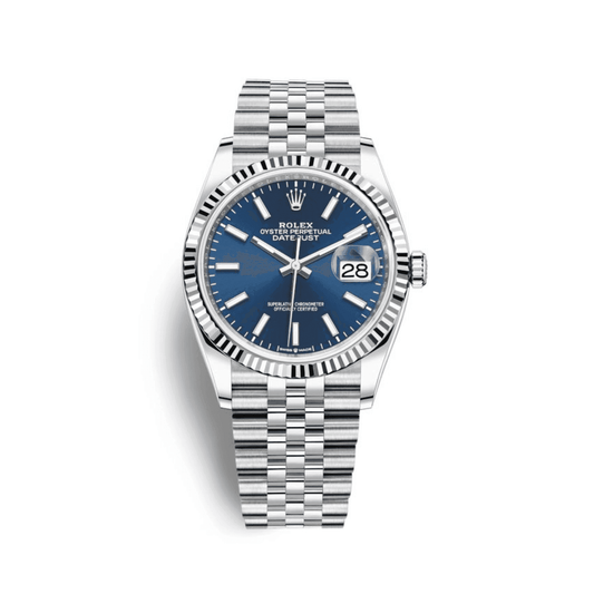 Montre homme - Datejust 41 Bleu - VELVERA