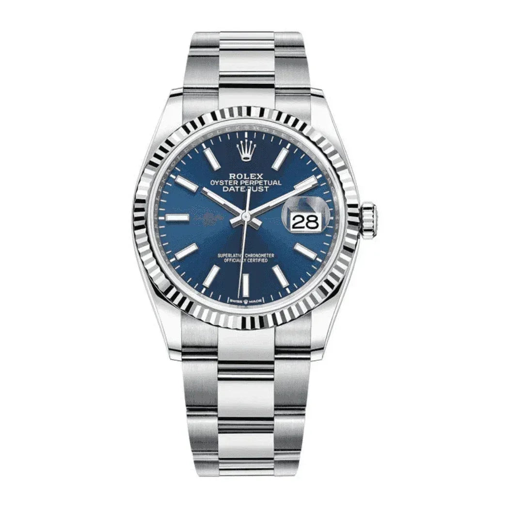 Montre homme - Datejust 41 Bleu - VELVERA