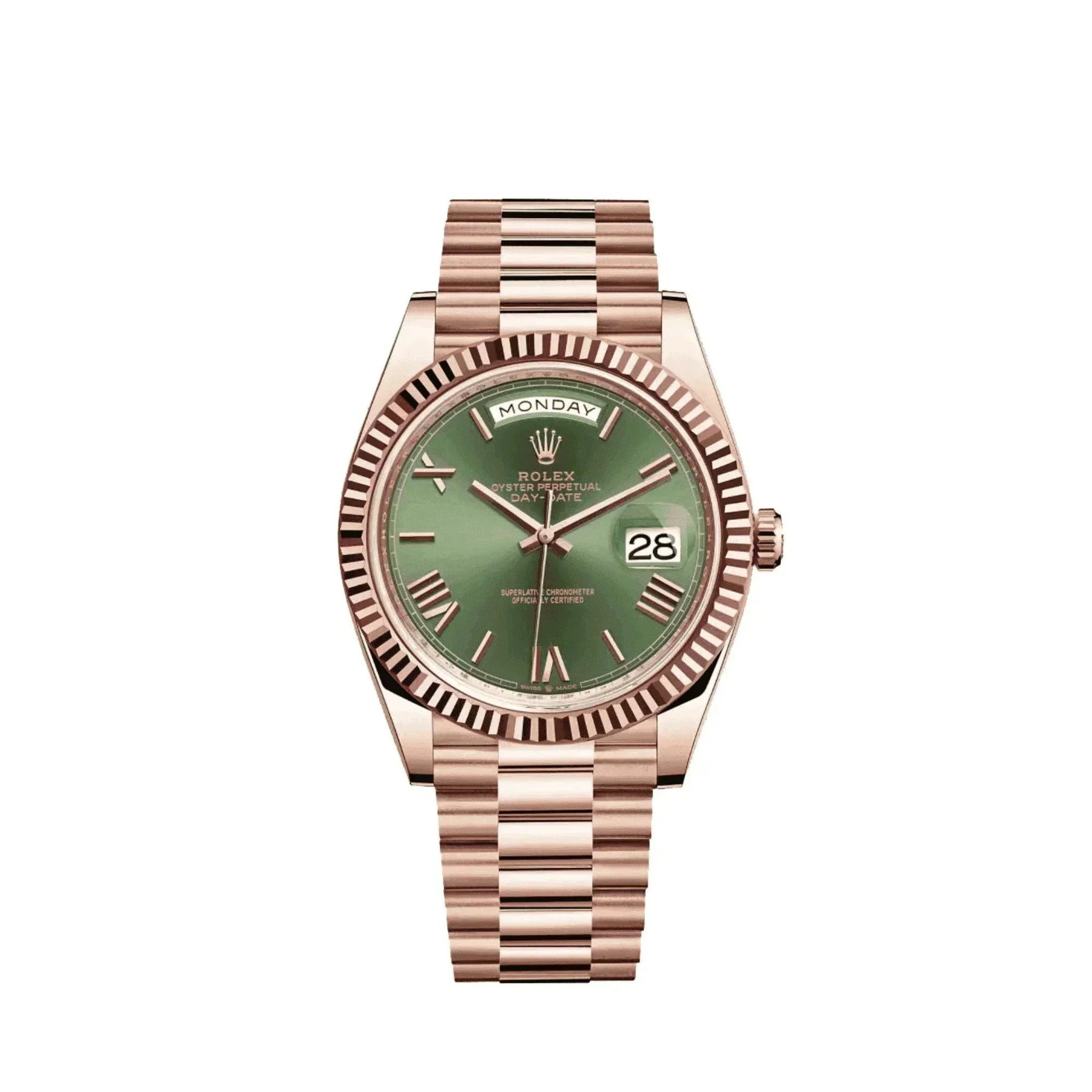 Montre Homme - Daydate Everose Gold. - VELVERA