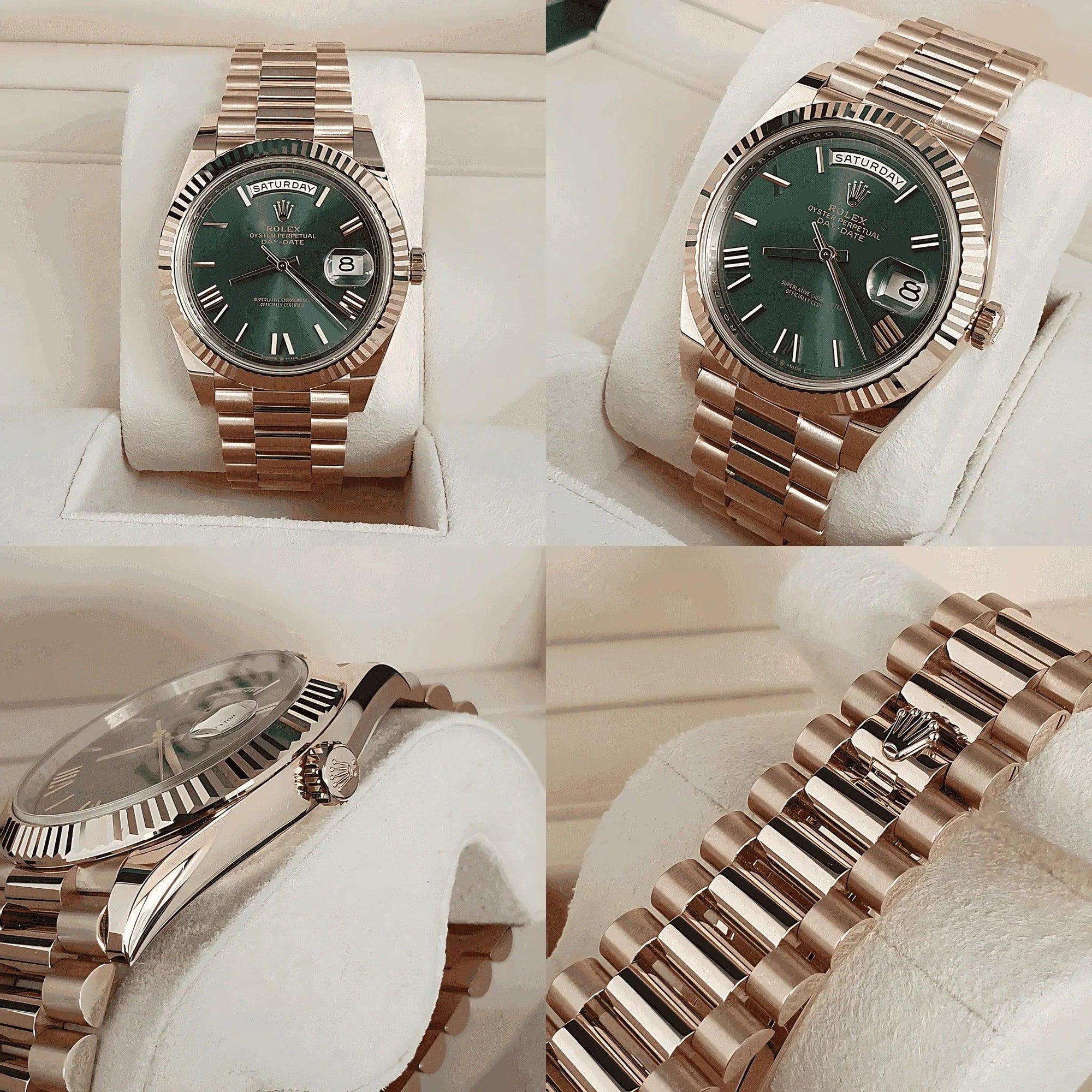 Montre Homme - Daydate Everose Gold. - VELVERA