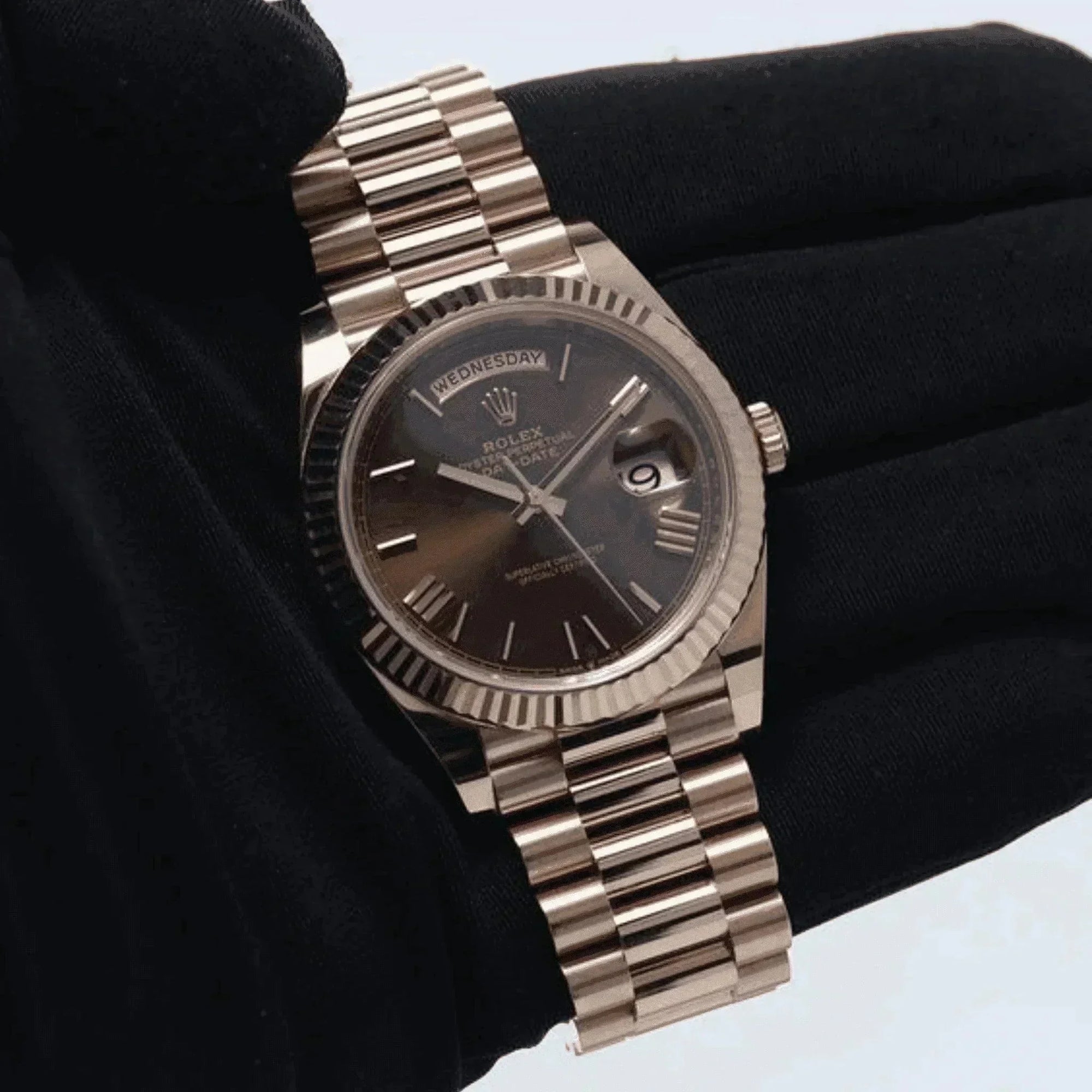 Montre Homme - Daydate Chocolate - Ma boutique