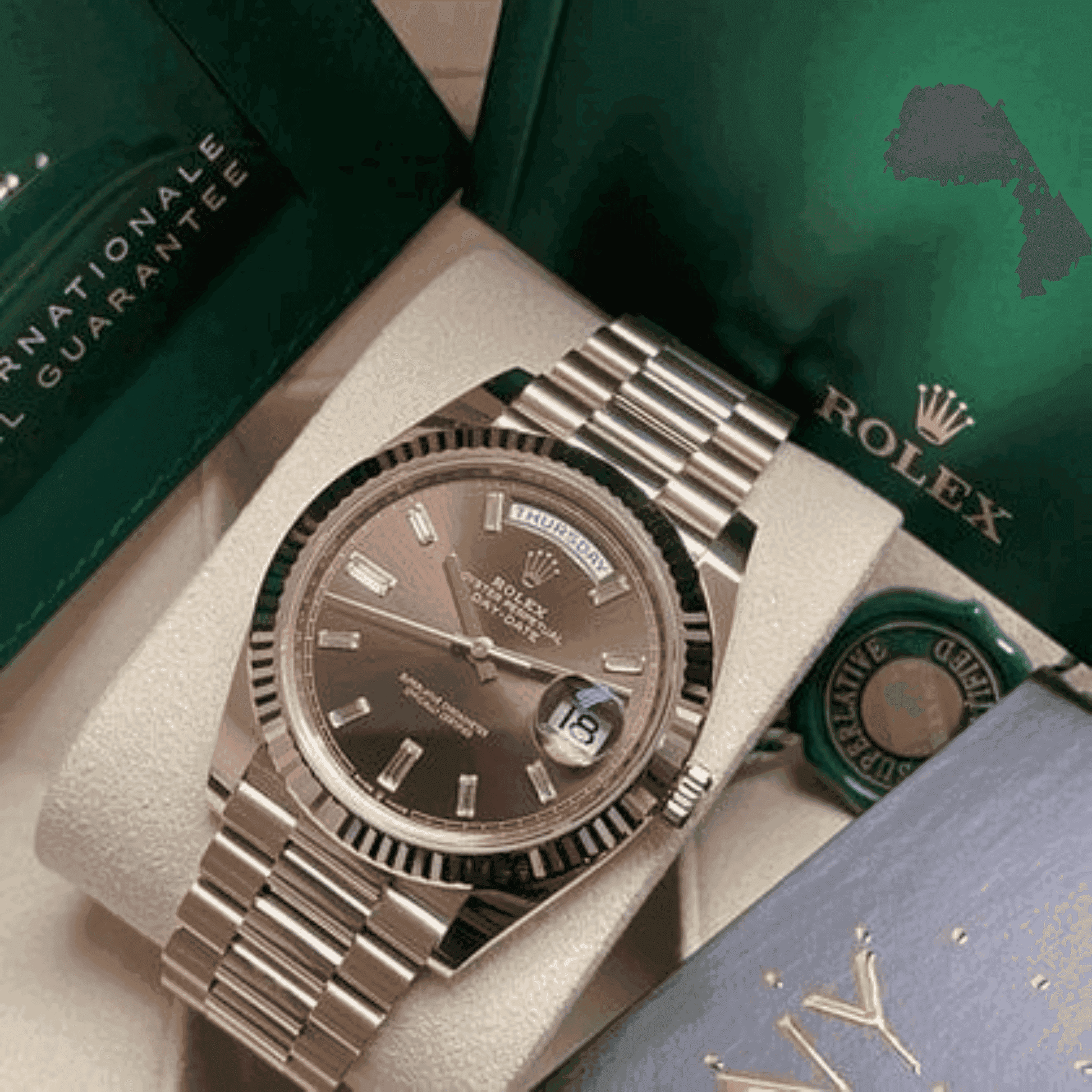 Montre Homme - Daydate Chocolate - VELVERA