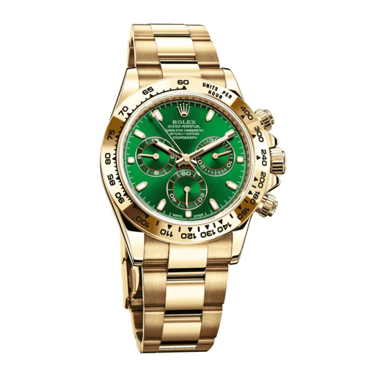 Montre Homme - Daytona Vert & Gold - VELVERA