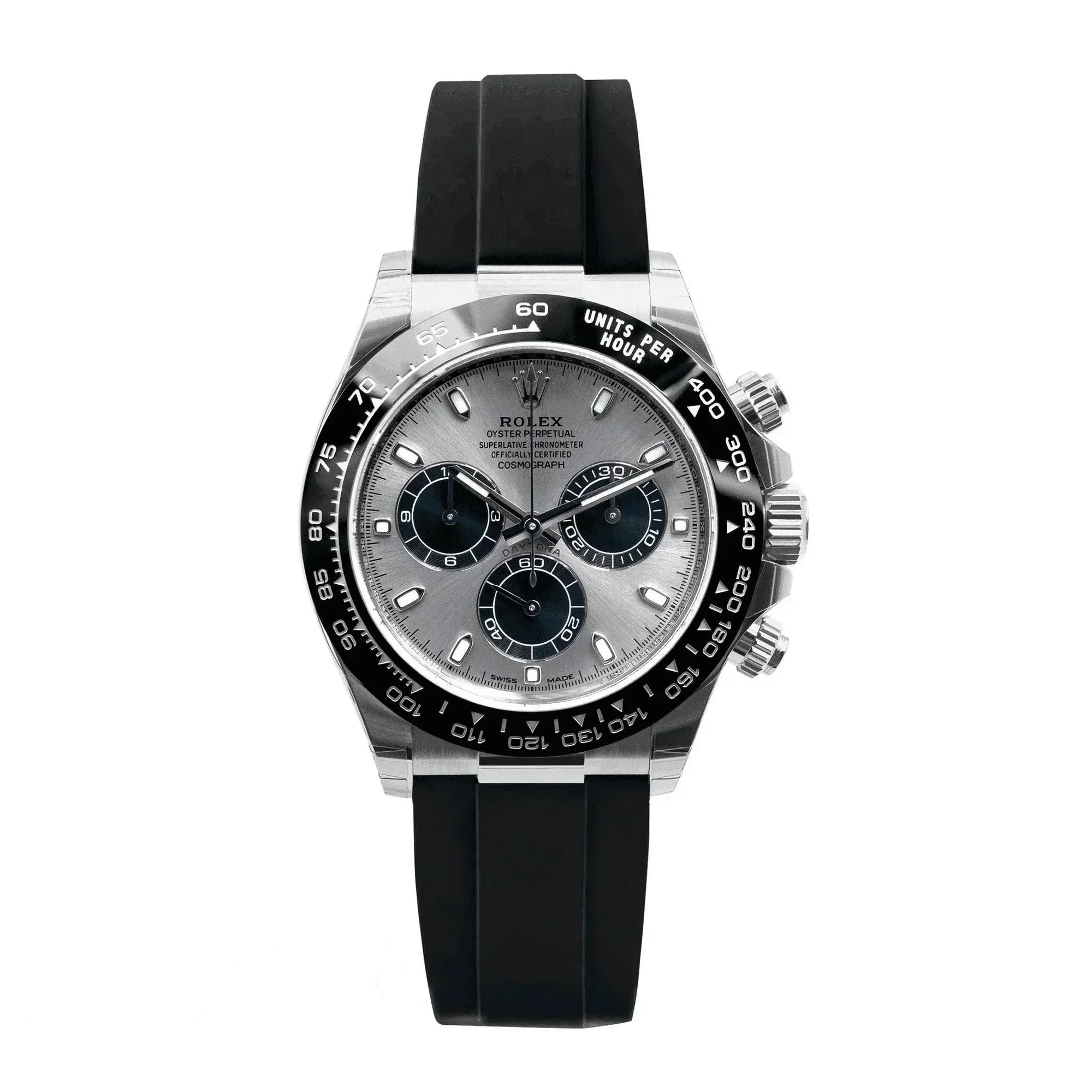 Montre Homme - Daytona Oysterflex Gris - VELVERA