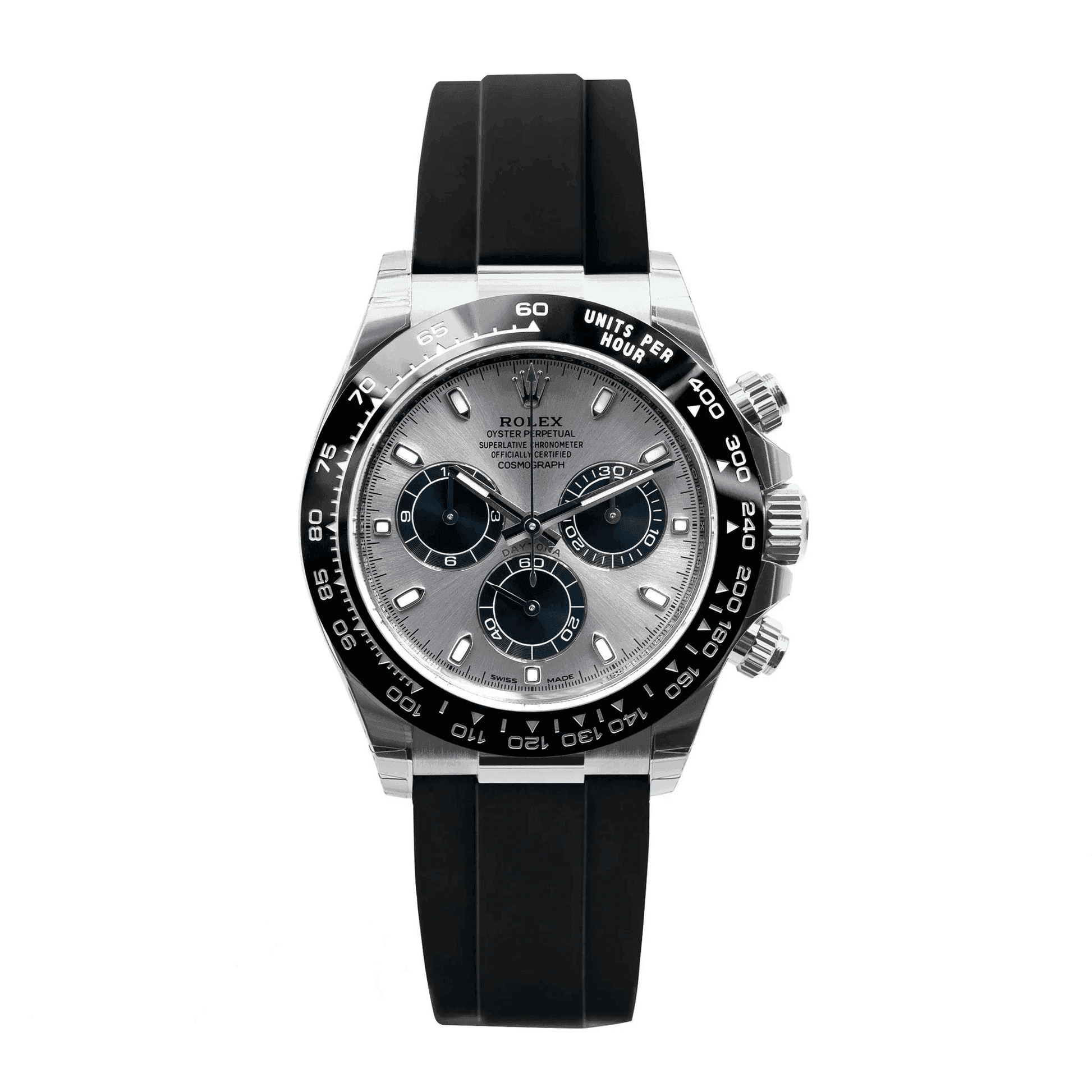 Montre Homme - Daytona Oysterflex Gris - VELVERA