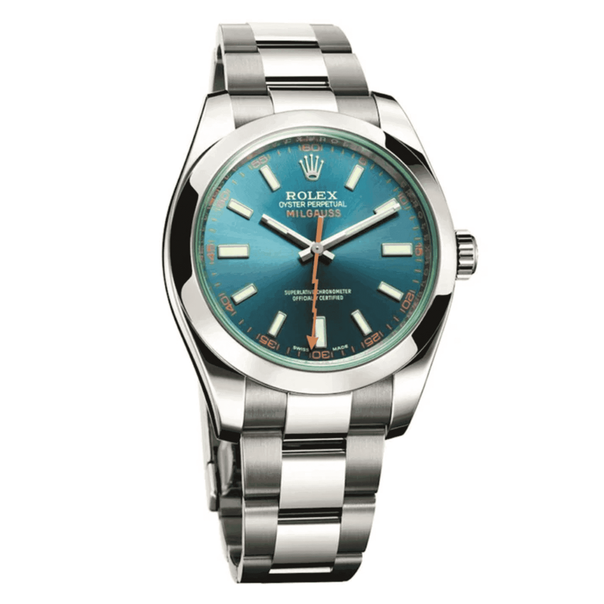 Montre Homme Milgauss - Fond Bleu 116400GV - VELVERA