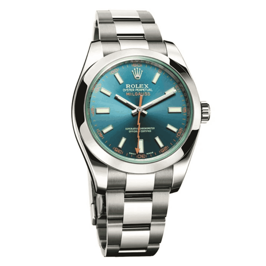 Montre Homme Milgauss - Fond Bleu 116400GV - VELVERA