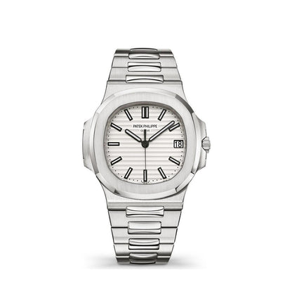 Montre Homme - Patek Nautilus Blanc - VELVERA