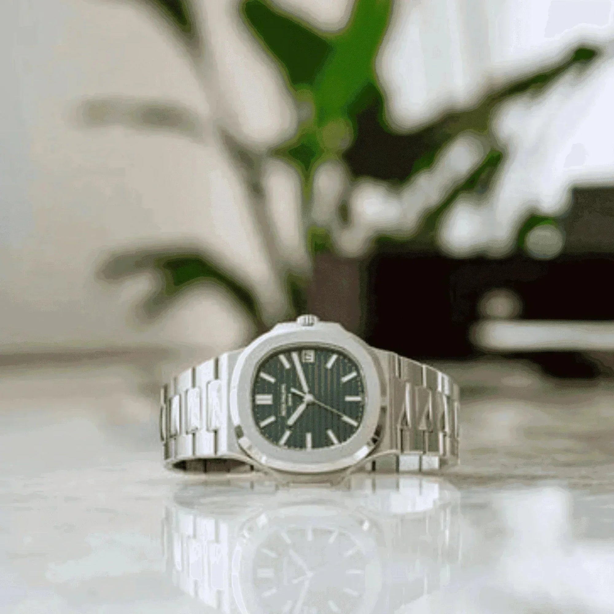 Montre Homme - Patek Nautilus Olive Green - Ma boutique