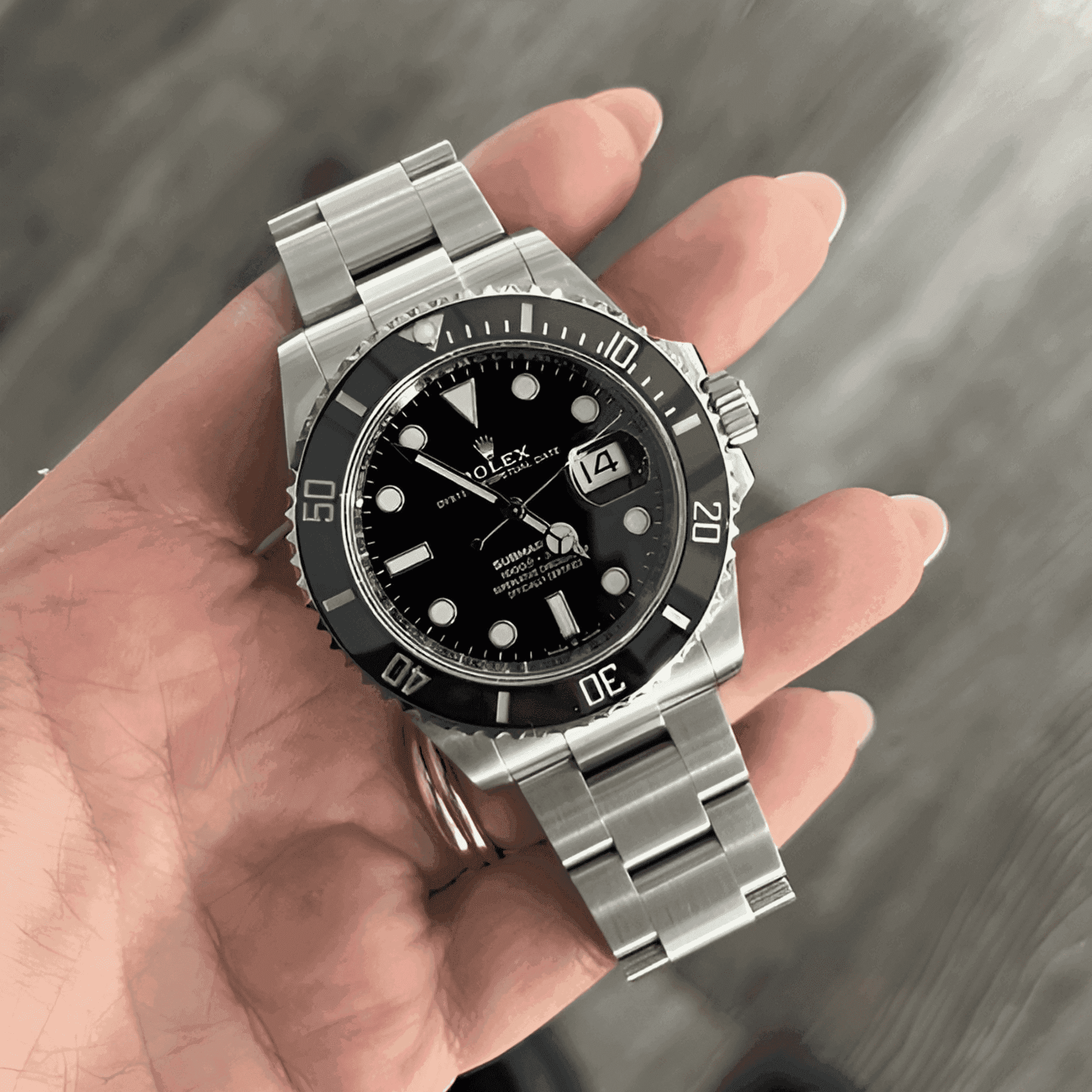 Montre Homme Submariner - Noir 116610LN - VELVERA