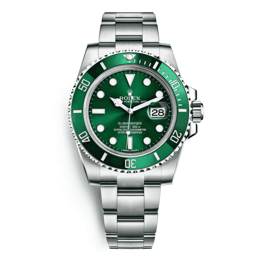Montre Homme - Submariner Vert "Hulk" - VELVERA