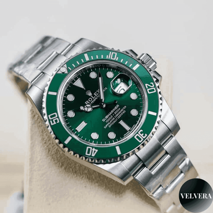 Montre Homme - Submariner Vert "Hulk" - VELVERA