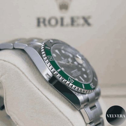Montre Homme - Submariner Vert "Hulk" - VELVERA