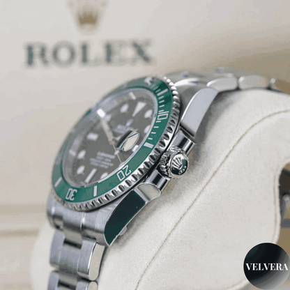 Montre Homme - Submariner Vert "Hulk" - VELVERA