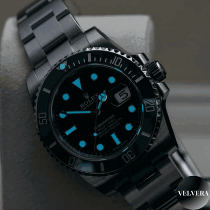 Montre Homme - Submariner Vert "Hulk" - VELVERA