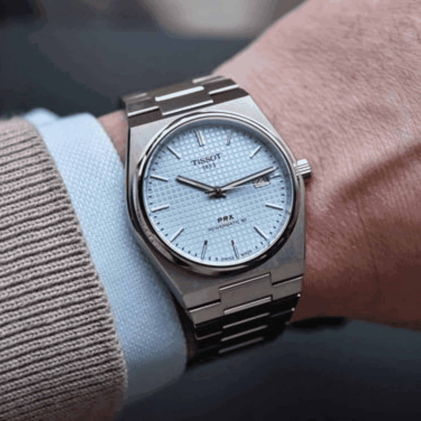Montre Homme TT - PXR Powermatic 80 Ice Blue - VELVERA