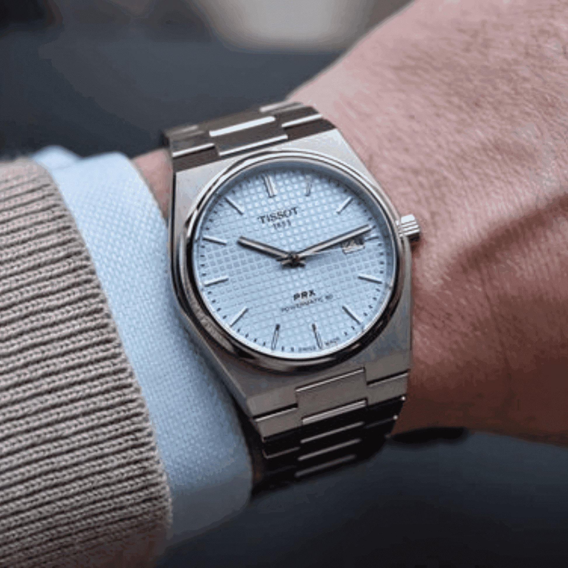 Montre Homme TT - PXR Powermatic 80 Ice Blue - VELVERA