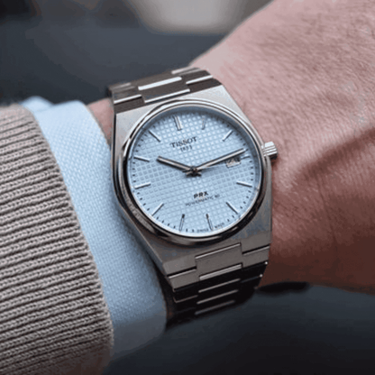 Montre Homme TT - PXR Powermatic 80 Ice Blue - VELVERA