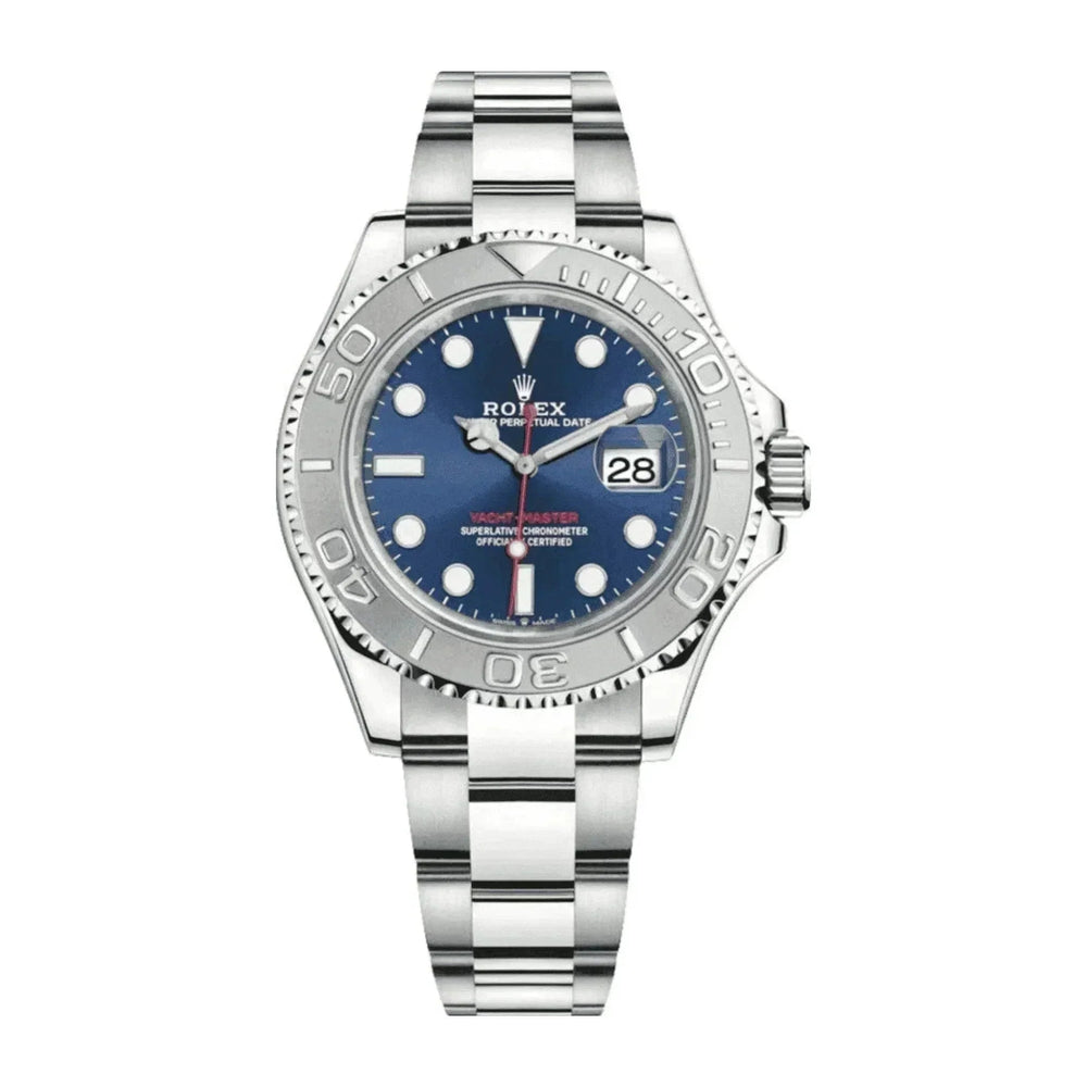 Rolex Yacht-Master 126622 men's watch with blue dial and stainless steel bracelet